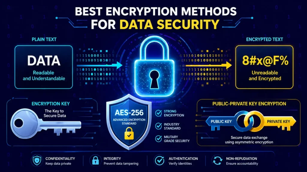Best Encryption Methods For Data Security