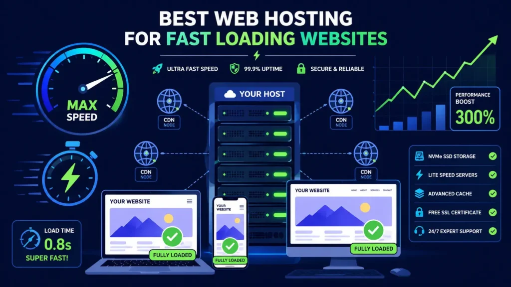Best Web Hosting For Fast Loading Websites
