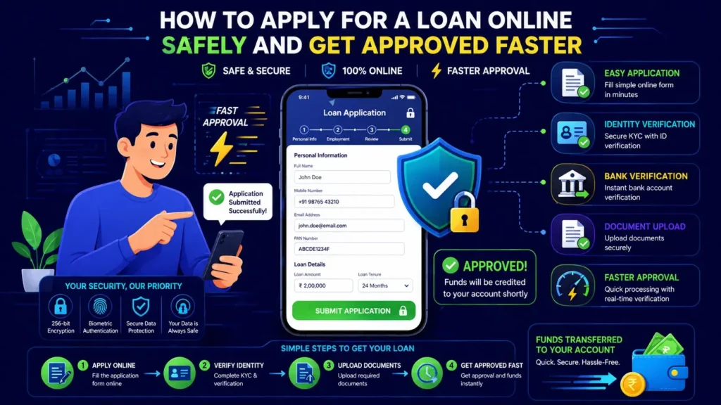 How To Apply For A Loan Online Safely And Get Approved Faster